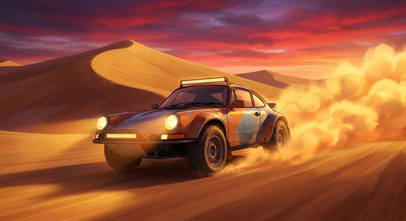 porsche dakar